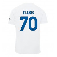 Camisa de time de futebol Inter Milan Alexis Sanchez #70 Replicas 2º Equipamento 2023-24 Manga Curta